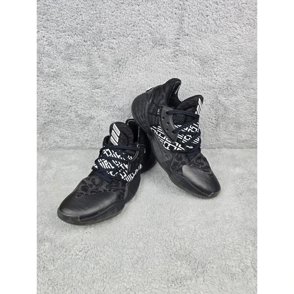 adidas Harden Vol. 4 Core Black Men's Basketball Size 9M